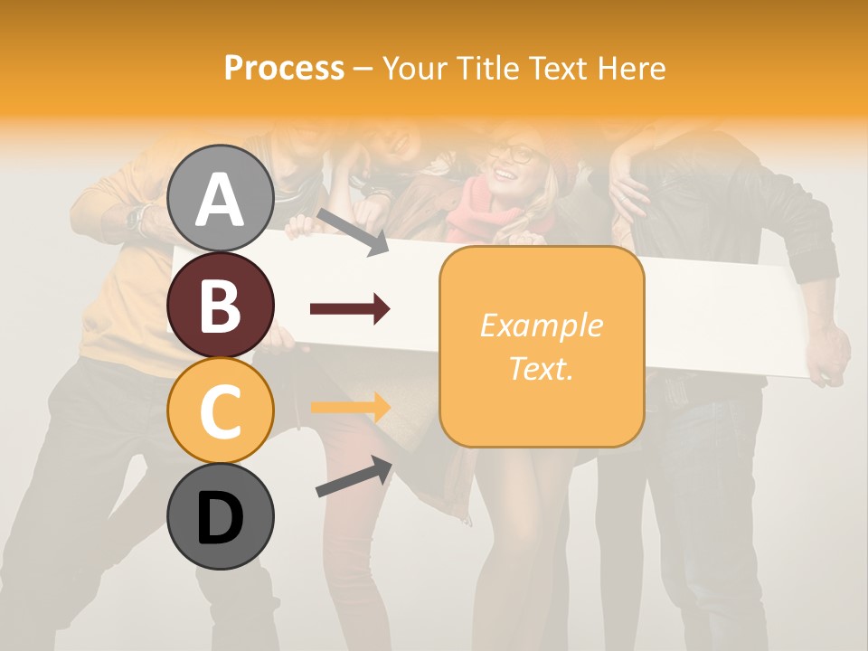 Empty Isolated Fall PowerPoint Template
