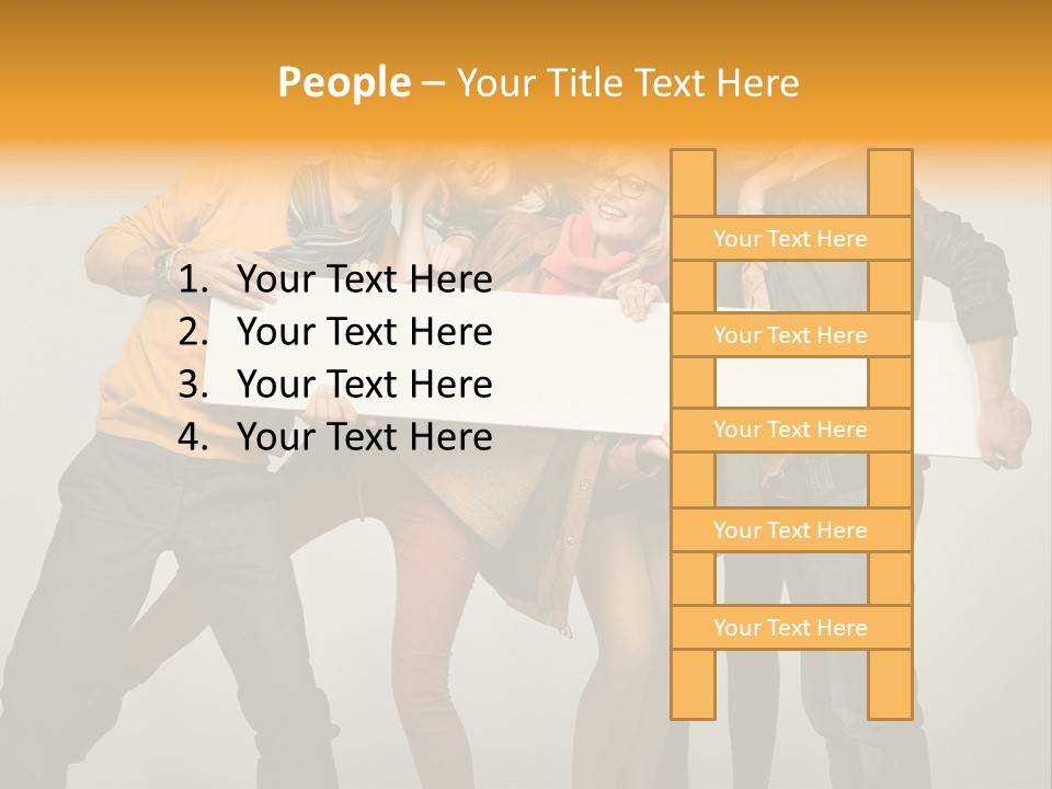 Empty Isolated Fall PowerPoint Template