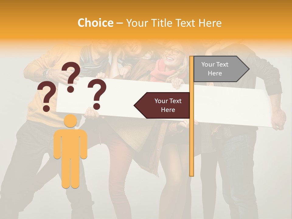 Empty Isolated Fall PowerPoint Template