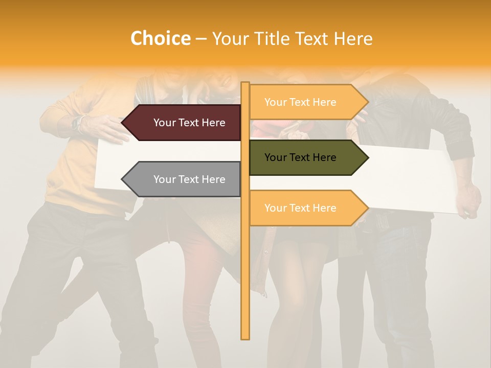 Empty Isolated Fall PowerPoint Template