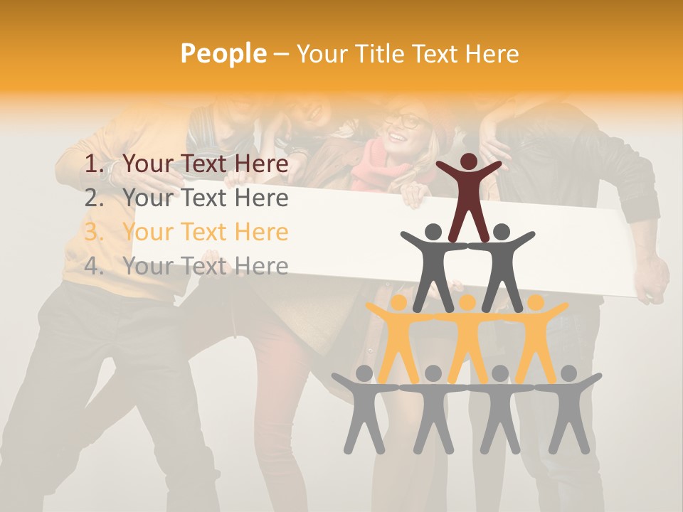 Empty Isolated Fall PowerPoint Template