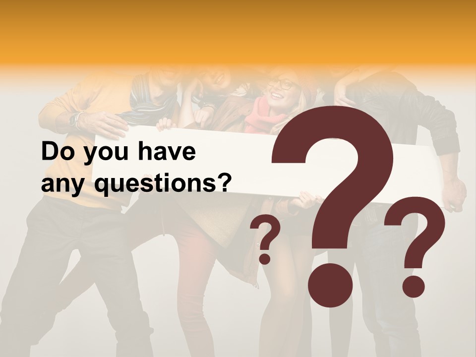 Empty Isolated Fall PowerPoint Template