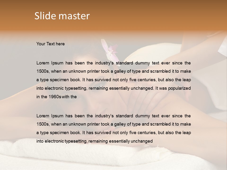 Luxury Aroma Leaves PowerPoint Template