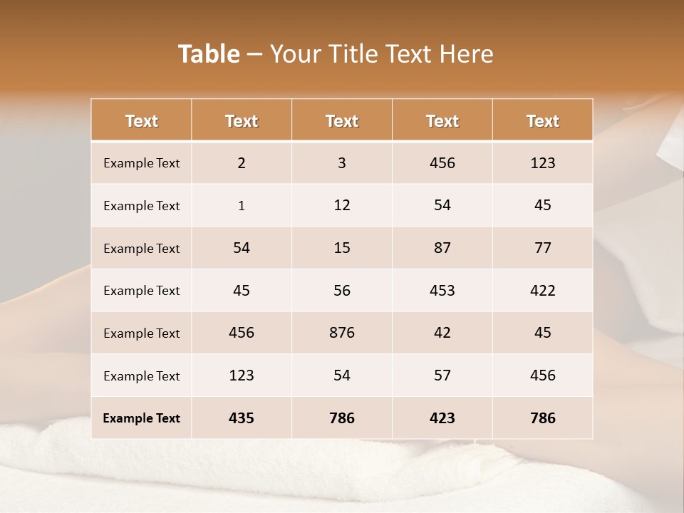 Luxury Aroma Leaves PowerPoint Template