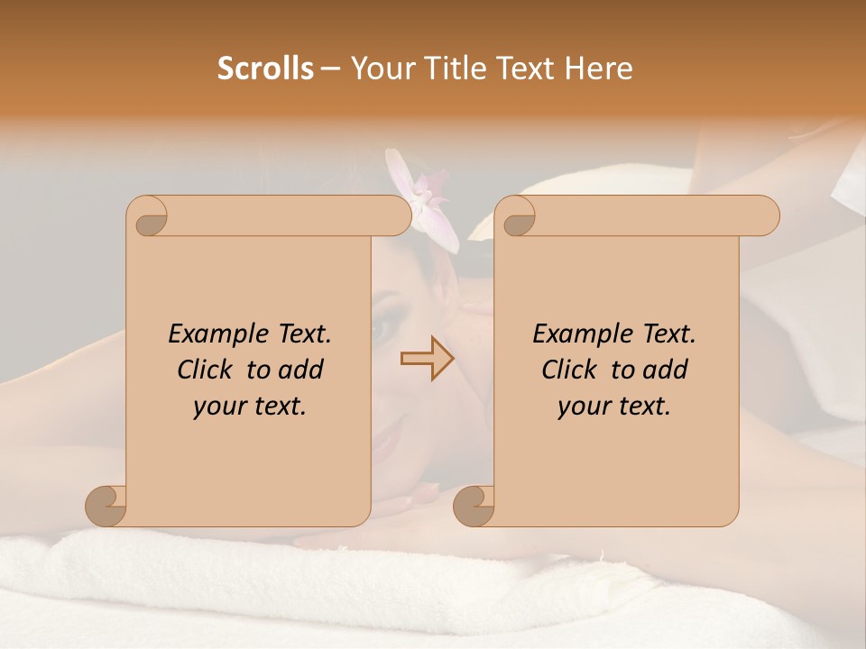 Luxury Aroma Leaves PowerPoint Template