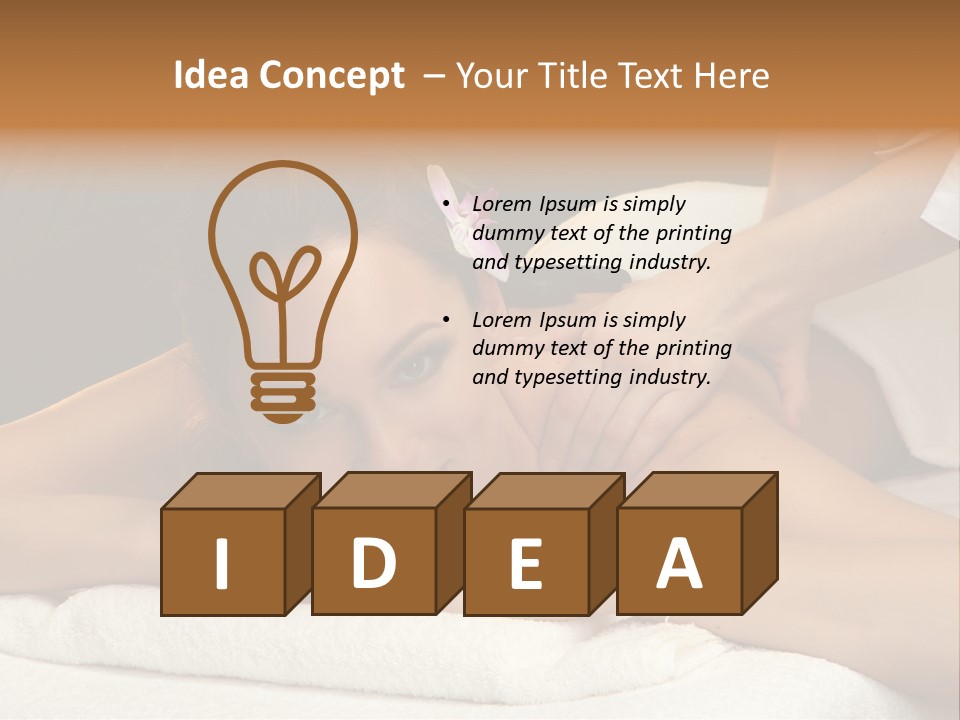 Luxury Aroma Leaves PowerPoint Template