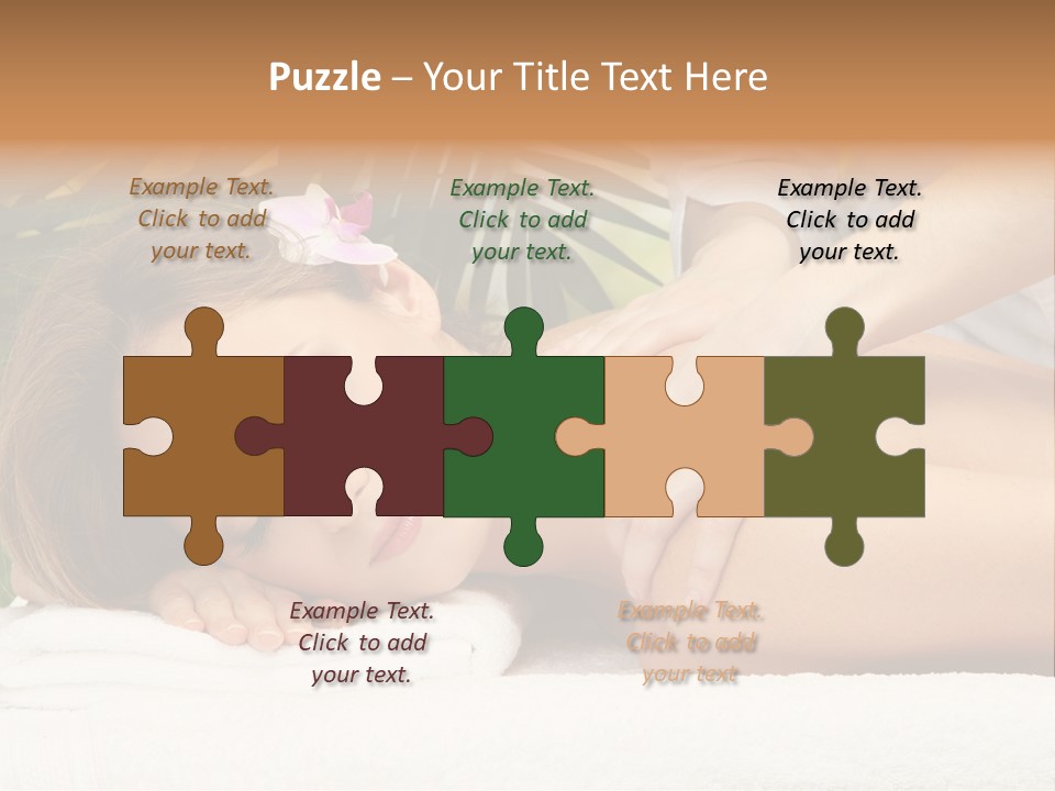 Adorable Spa Body PowerPoint Template