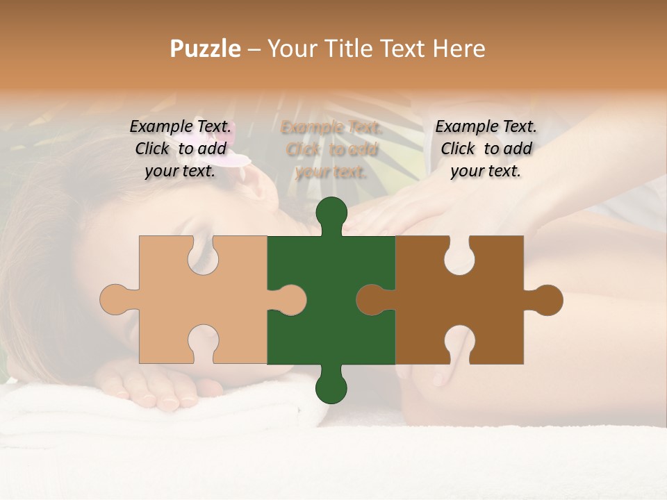 Adorable Spa Body PowerPoint Template