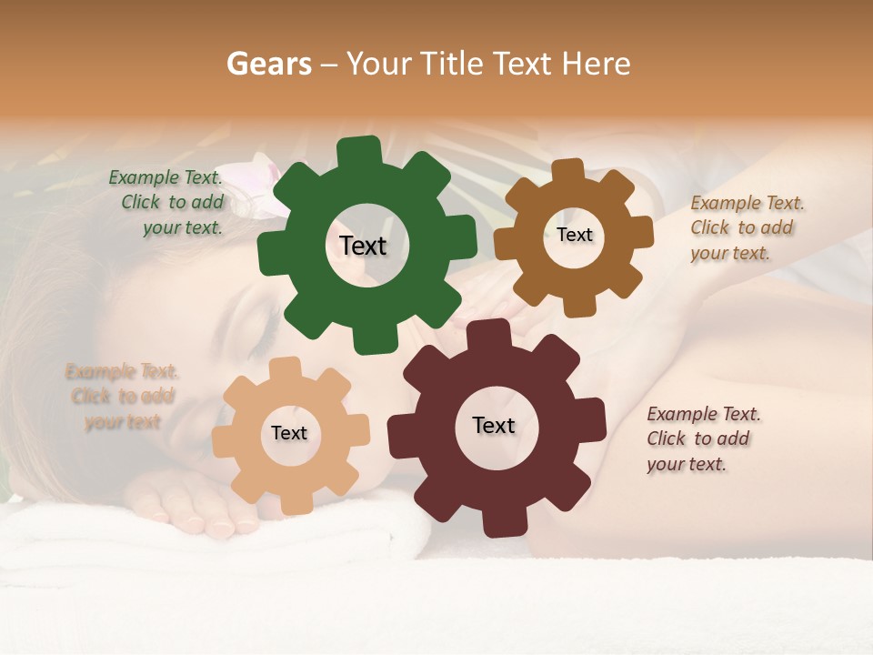 Adorable Spa Body PowerPoint Template