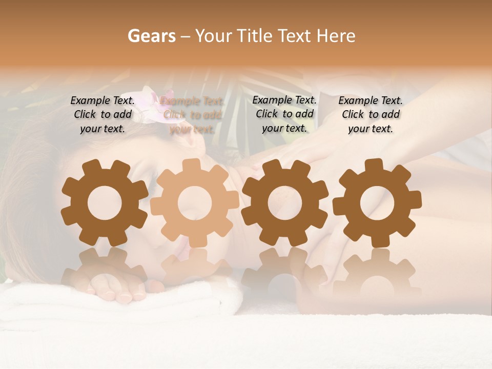 Adorable Spa Body PowerPoint Template