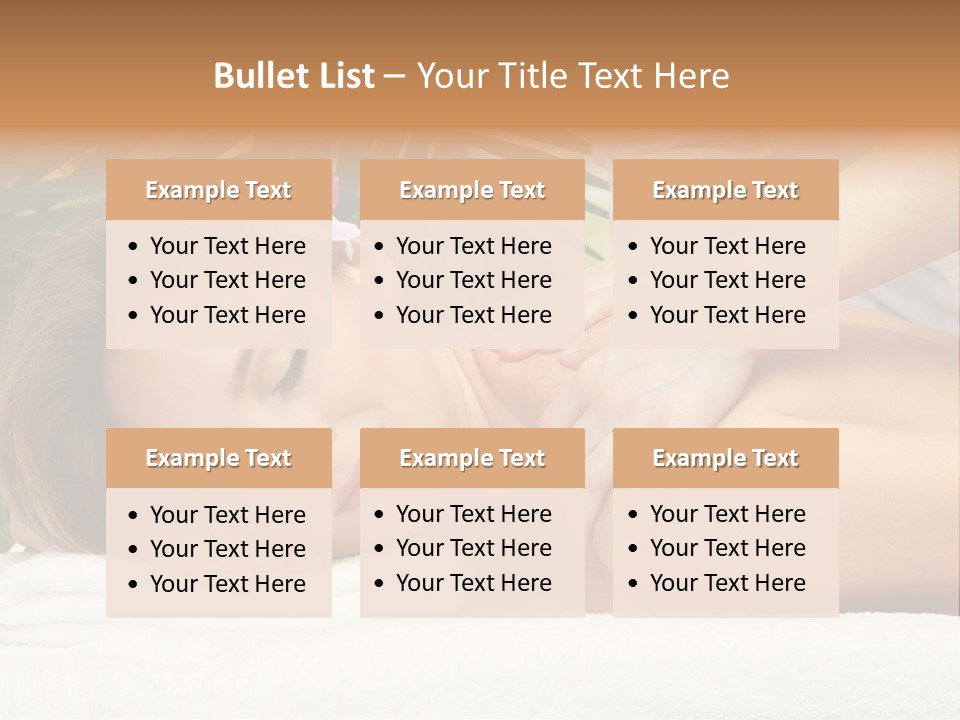 Adorable Spa Body PowerPoint Template