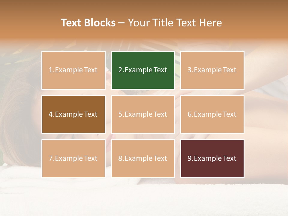 Adorable Spa Body PowerPoint Template