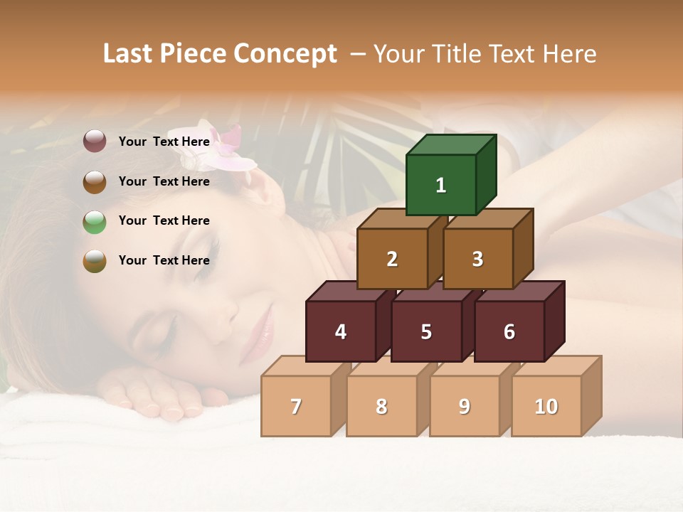 Adorable Spa Body PowerPoint Template