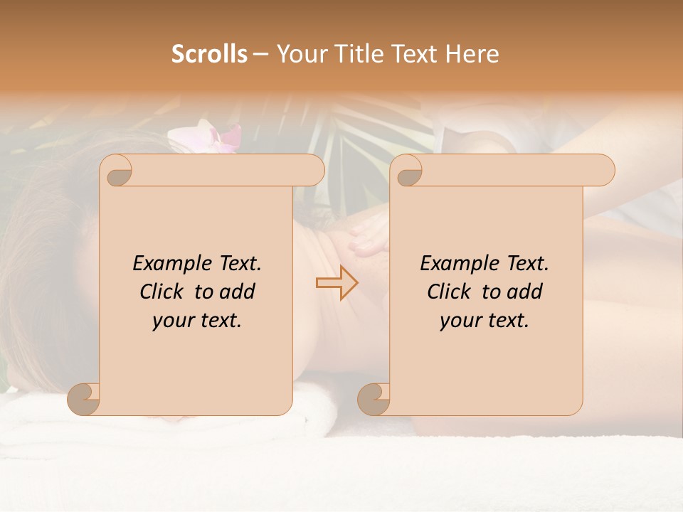 Adorable Spa Body PowerPoint Template
