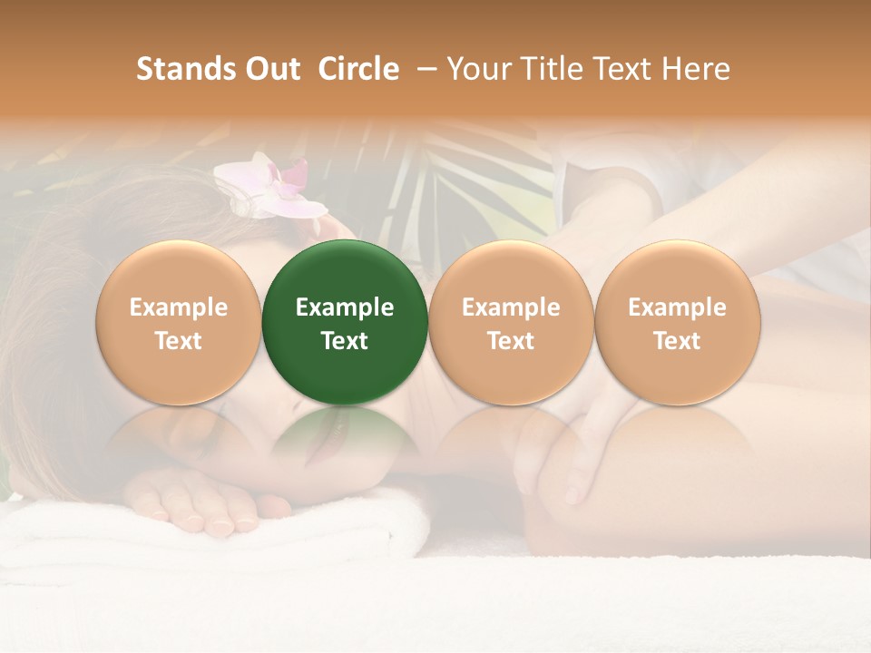 Adorable Spa Body PowerPoint Template