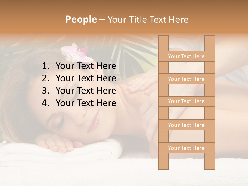 Adorable Spa Body PowerPoint Template