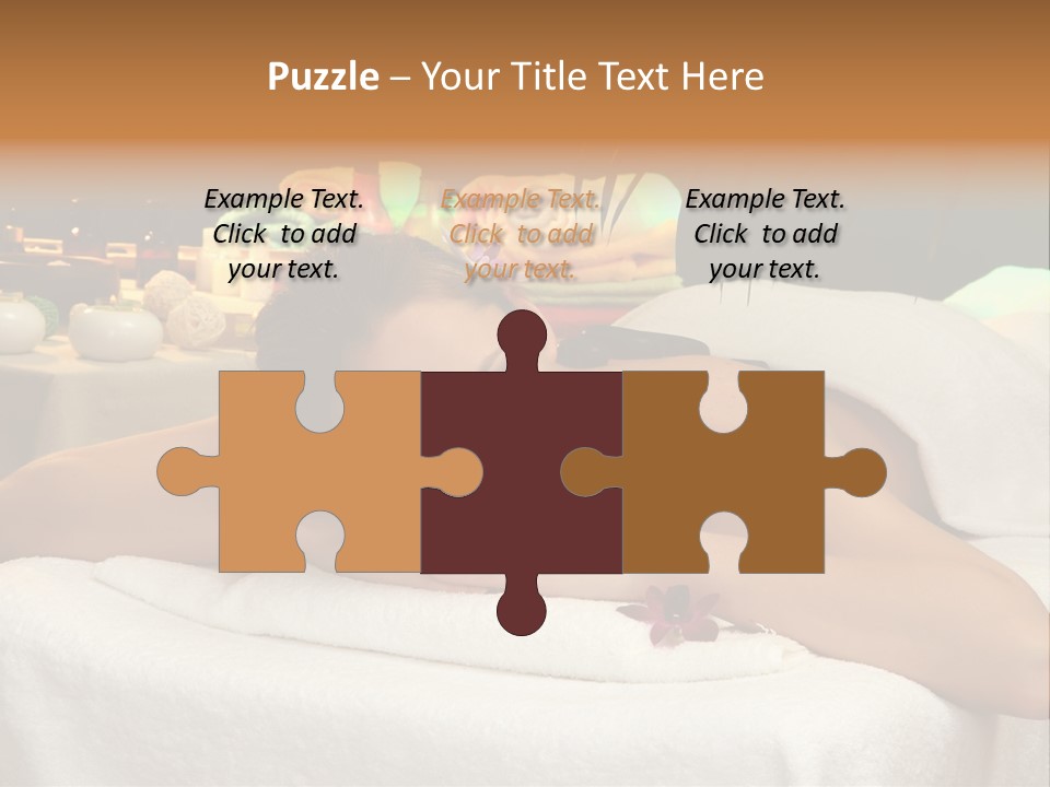 Attractive Stones Aroma PowerPoint Template