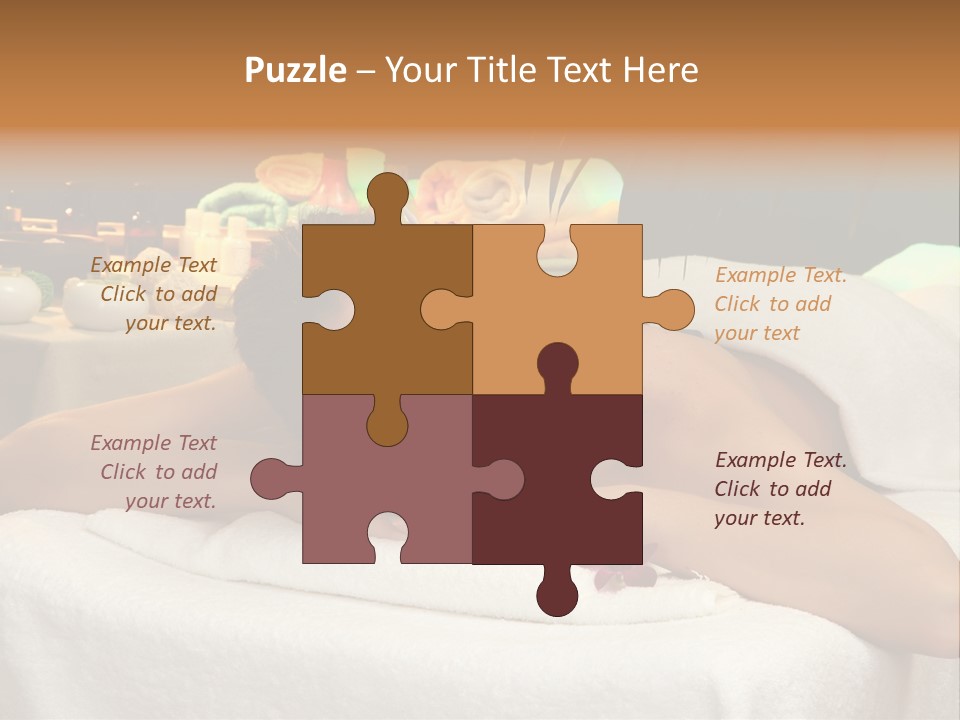 Attractive Stones Aroma PowerPoint Template