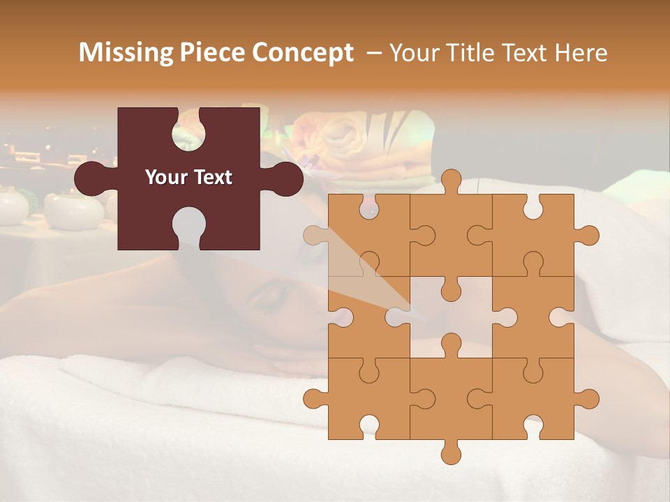 Attractive Stones Aroma PowerPoint Template