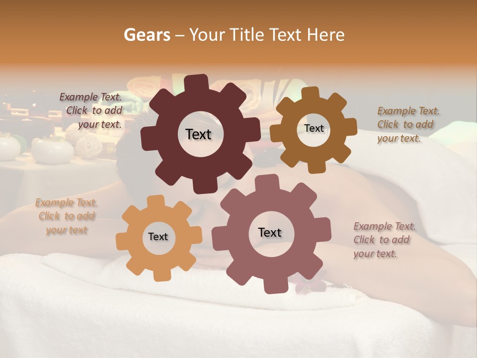 Attractive Stones Aroma PowerPoint Template