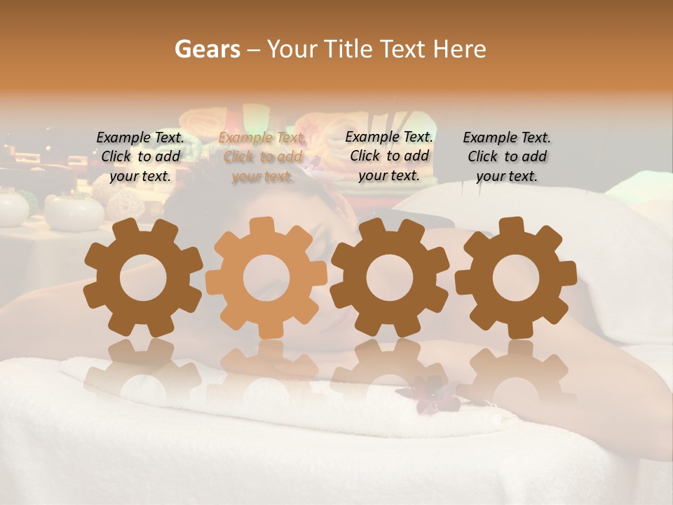 Attractive Stones Aroma PowerPoint Template