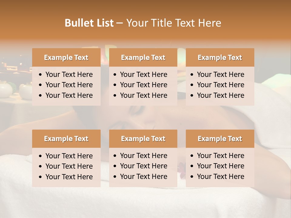 Attractive Stones Aroma PowerPoint Template