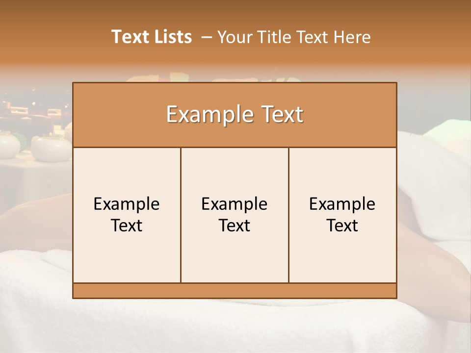 Attractive Stones Aroma PowerPoint Template