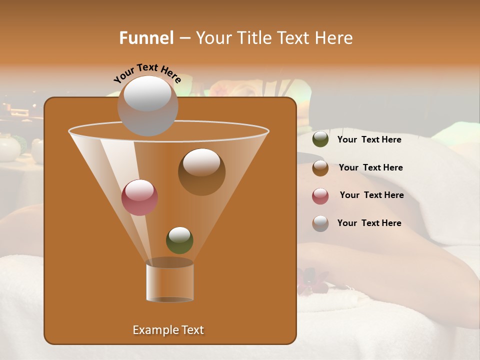 Attractive Stones Aroma PowerPoint Template