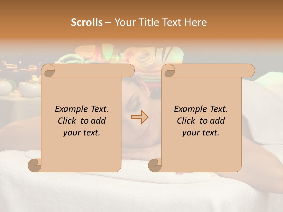 Attractive Stones Aroma PowerPoint Template