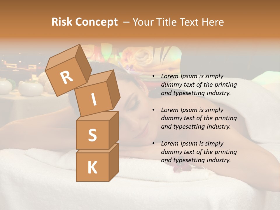 Attractive Stones Aroma PowerPoint Template