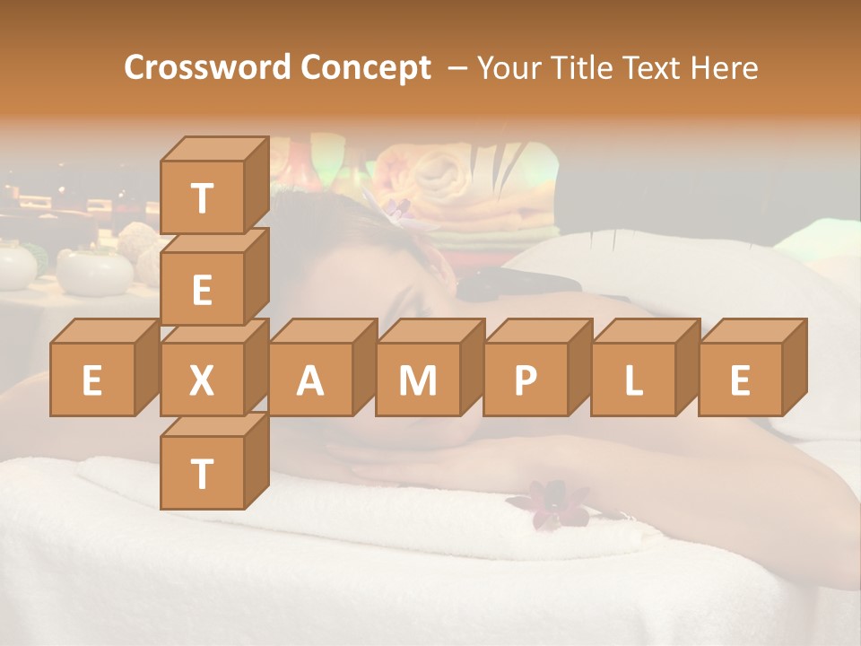 Attractive Stones Aroma PowerPoint Template