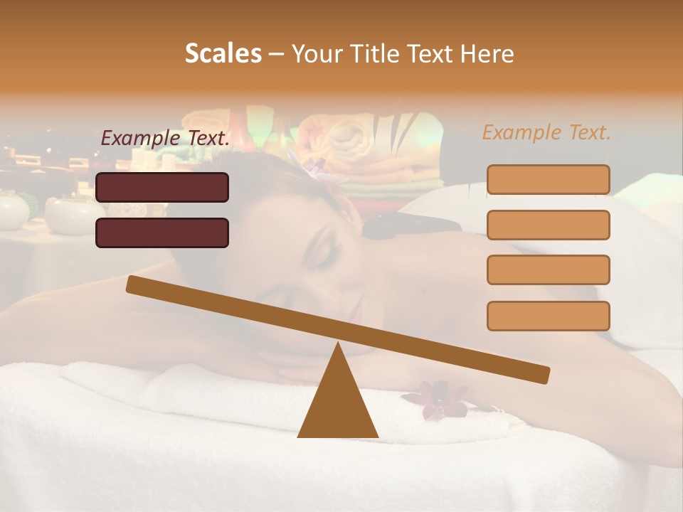 Attractive Stones Aroma PowerPoint Template