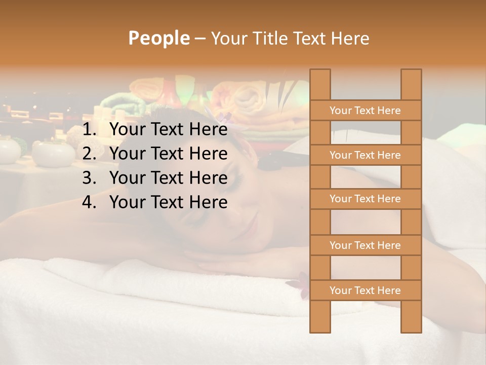 Attractive Stones Aroma PowerPoint Template