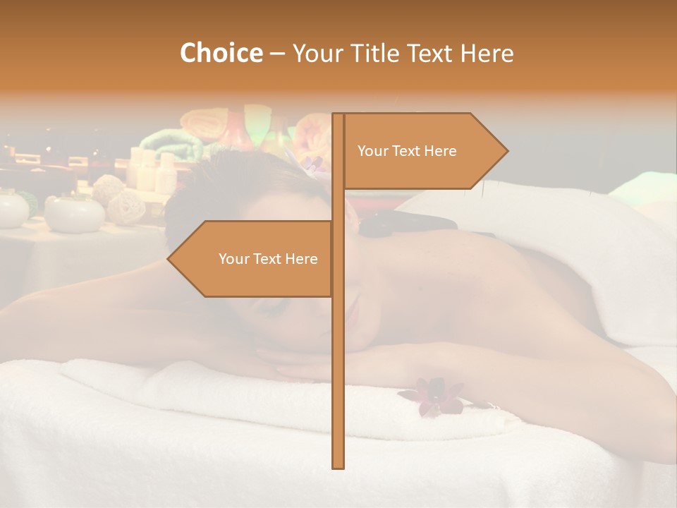 Attractive Stones Aroma PowerPoint Template