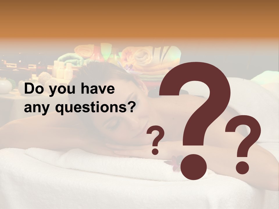 Attractive Stones Aroma PowerPoint Template