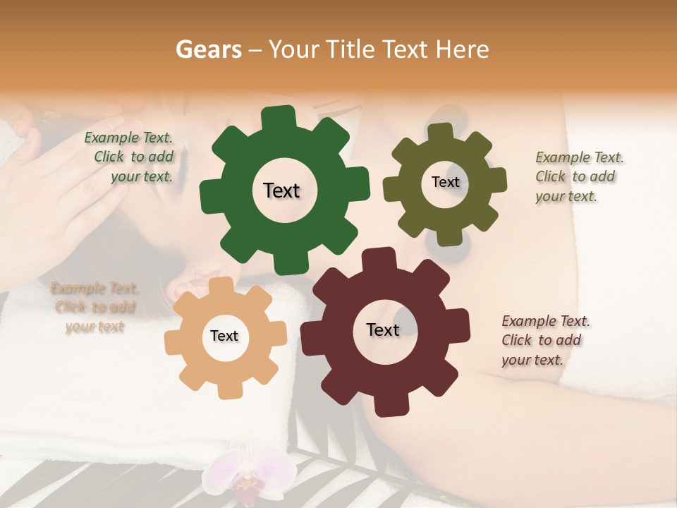 Healthy Orchid Hot PowerPoint Template