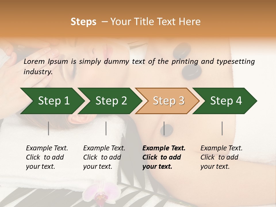 Healthy Orchid Hot PowerPoint Template