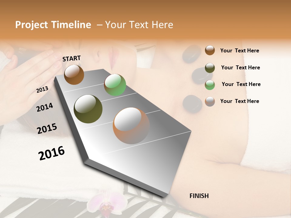 Healthy Orchid Hot PowerPoint Template