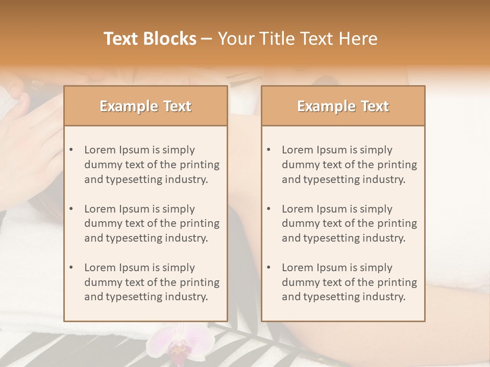 Healthy Orchid Hot PowerPoint Template