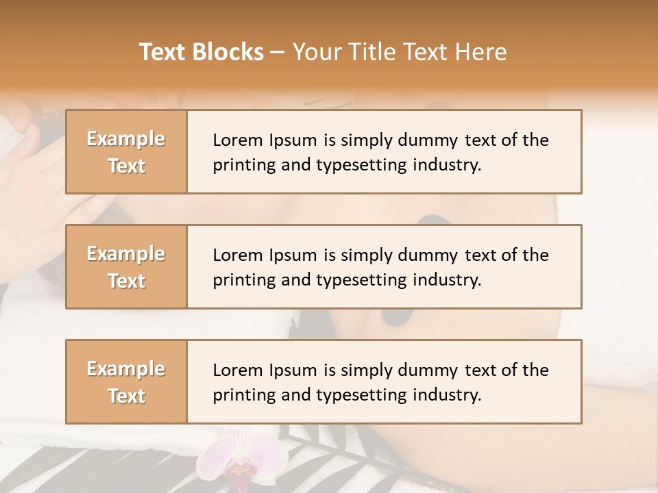 Healthy Orchid Hot PowerPoint Template