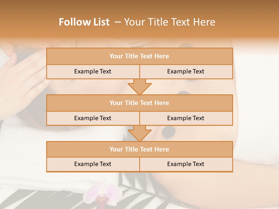 Healthy Orchid Hot PowerPoint Template