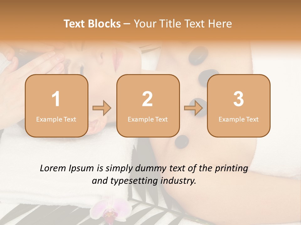 Healthy Orchid Hot PowerPoint Template