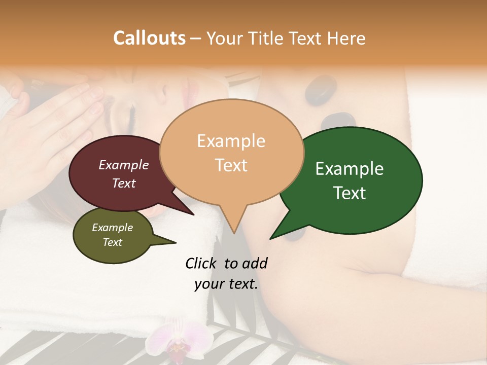 Healthy Orchid Hot PowerPoint Template