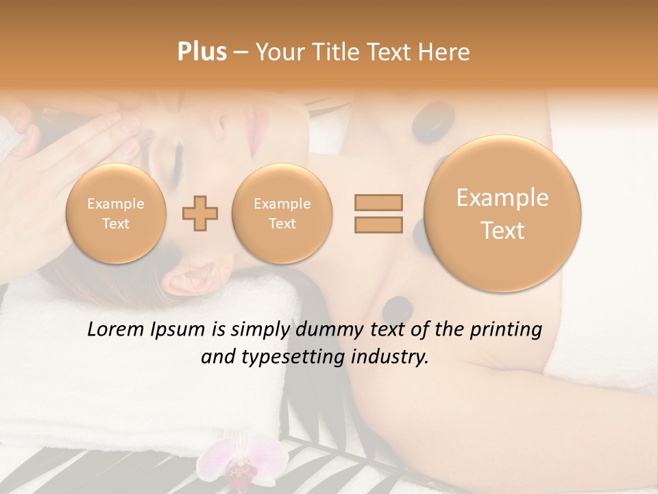 Healthy Orchid Hot PowerPoint Template