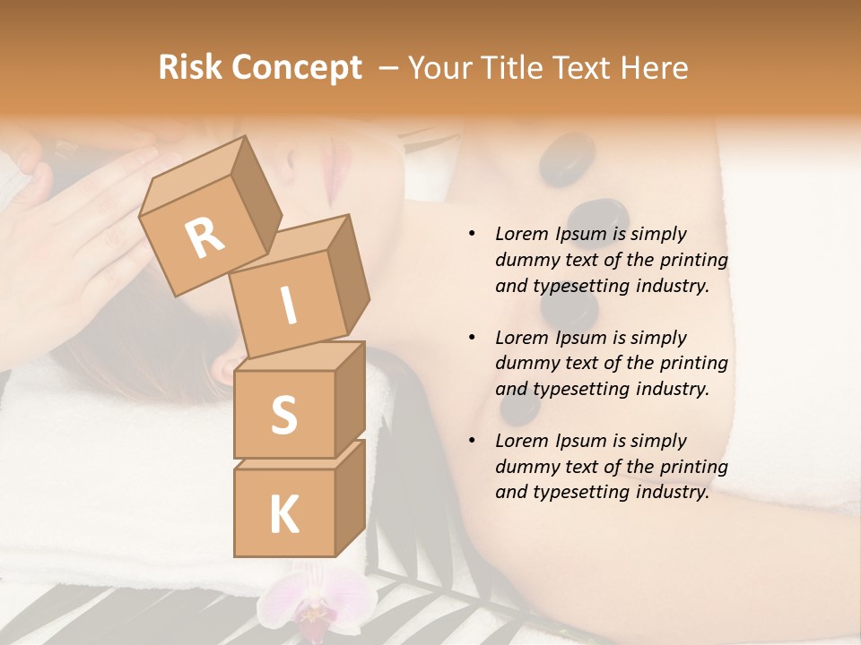 Healthy Orchid Hot PowerPoint Template