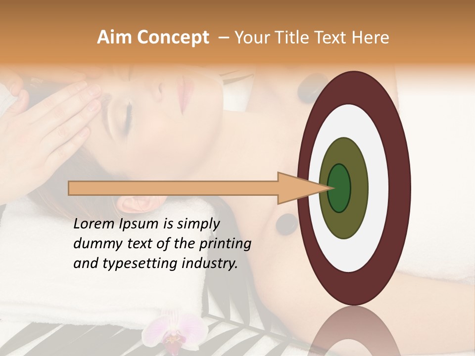 Healthy Orchid Hot PowerPoint Template