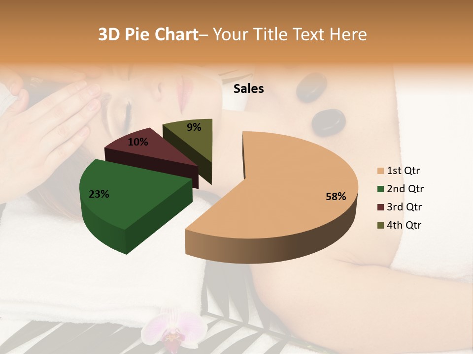 Healthy Orchid Hot PowerPoint Template