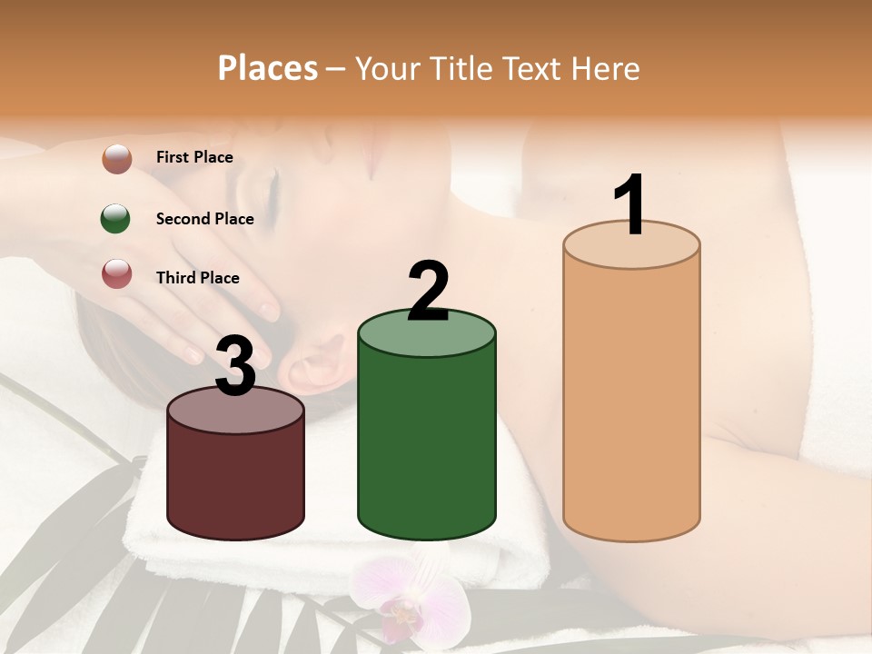 Head Professional Orchid PowerPoint Template