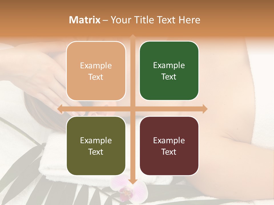 Head Professional Orchid PowerPoint Template