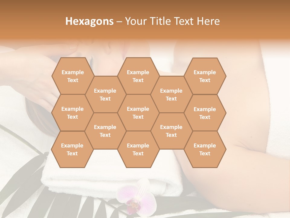 Head Professional Orchid PowerPoint Template